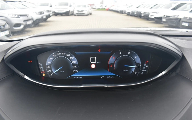Peugeot 3008 cena 74700 przebieg: 136740, rok produkcji 2019 z Rogoźno małe 704